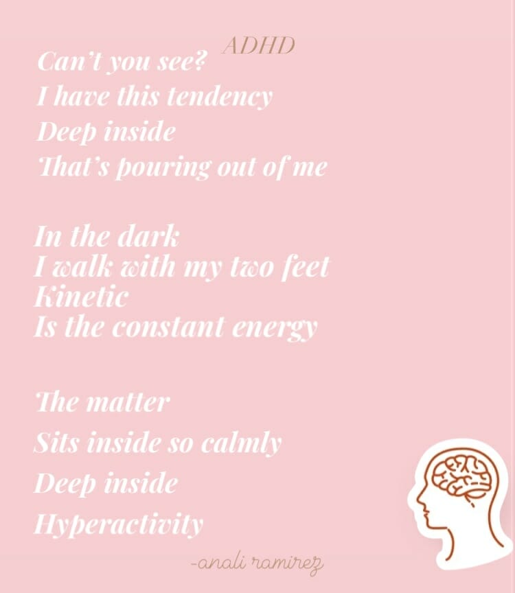 a poem on pink