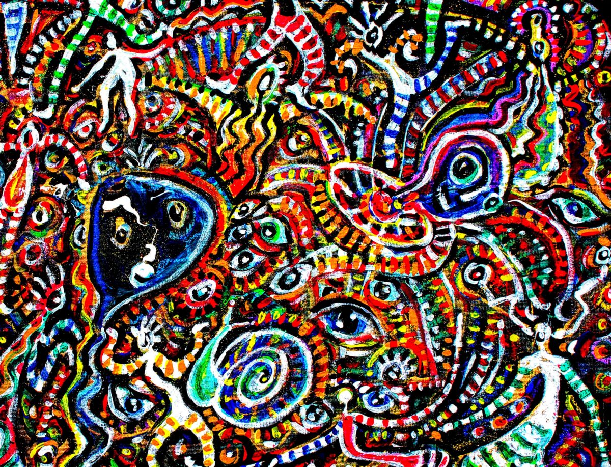 Doodle Dance art by Pip Ralph