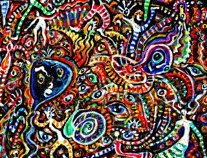 Doodle Dance art by Pip Ralph