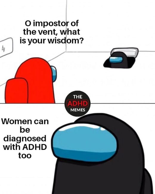 Imposter of the vent 2020 submission by @theadhdmemes