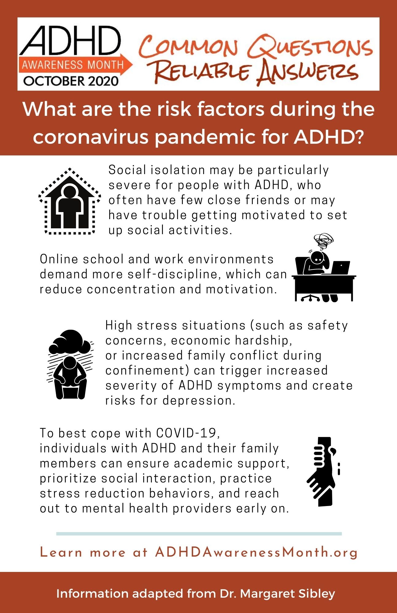 What are the risk factors for people with ADHD during the coronavirus  pandemic? - ADHDAwarenessMonth 2023