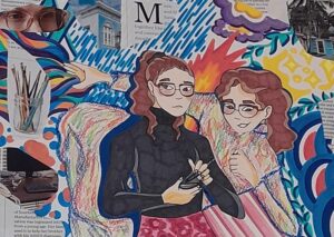 me and my imagination art work